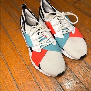 Puma Black and White Sneakers